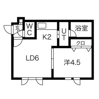 リッチタウン栄通壱番館【202号室】の間取り