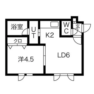 リッチタウン栄通壱番館【303号室】の間取り