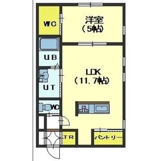 norfino fortune~ノルフィーノフォーチュン~【2-D号室】の間取り