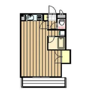 レジデンスひばりが丘【105号室】の間取り