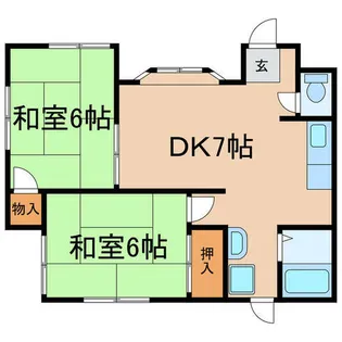 マミーコーポ【1階】の間取り