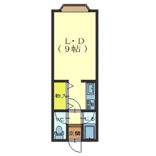 アル白鳥Ⅰ【102号室】の間取り