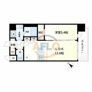 スプランディッド新大阪Ⅶ【11階】の間取り