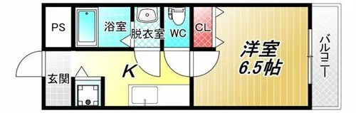 フィオレ源氏ケ丘【3階】の間取り