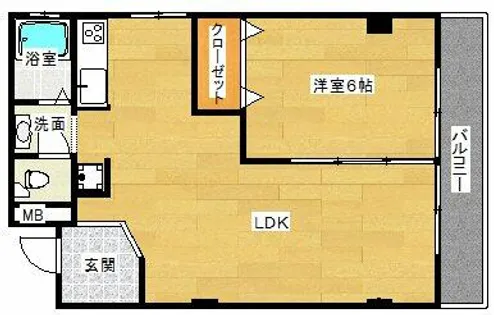 第5TYハイム【305号室】の間取り