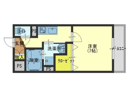 トレーデ【3階】の間取り