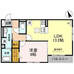 ハイムマモリ【1階】の間取り
