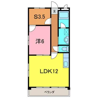 ビッグバード【1階】の間取り