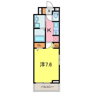 ジュン今池【3階】の間取り