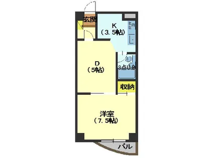 ビラミカエル1【303号室】の間取り