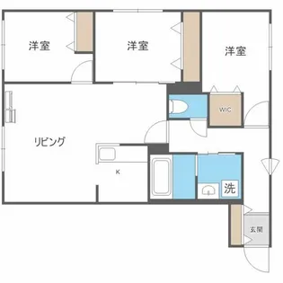 SILENT HILLS【1階】の間取り