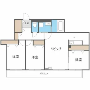 SILENT HILLS【202号室】の間取り