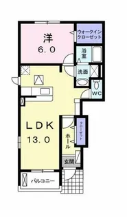 セイバリーハウス・稲熊【1階】の間取り