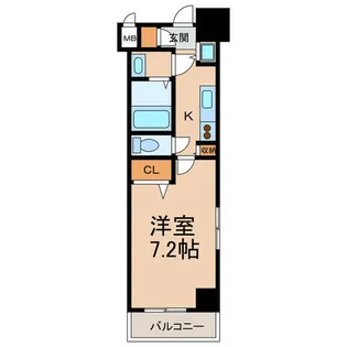 プラウランド小牧【7階】の間取り