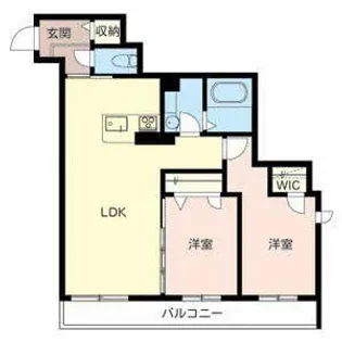サン・フローラ【0203号室】の間取り
