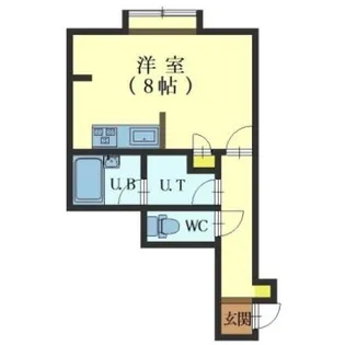 ピアパレス美原【201号室】の間取り