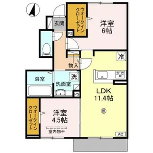 Ranunculus【1階】の間取り