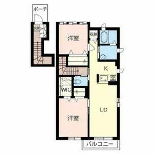 シャーメゾン ウィステリア【0201号室】の間取り