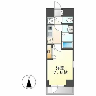 エスリード大須プレシア【908号室】の間取り