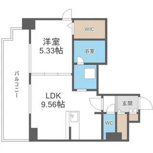 桂和レジデンス円山公園【403号室】の間取り