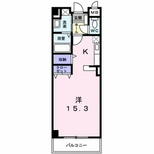 セレンディピティ O・V【3階】の間取り