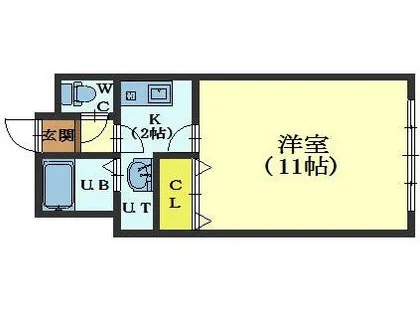 アールズフラット3【302号室】の間取り