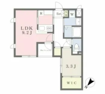 アイディール博多【2階】の間取り