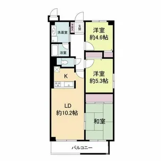 ライフ18【3階】の間取り