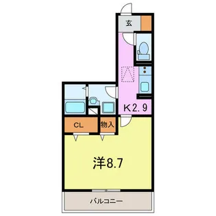 グランメゾン知立【1階】の間取り