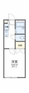 レオパレス土塔I【2階】の間取り