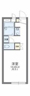 レオパレス和泉アベニール【2階】の間取り