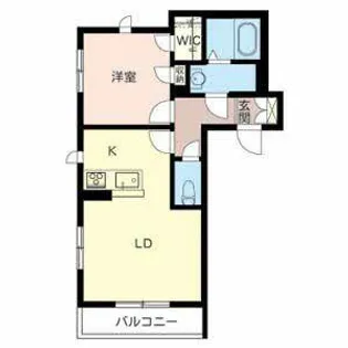 ロアールメゾンII【0201号室】の間取り