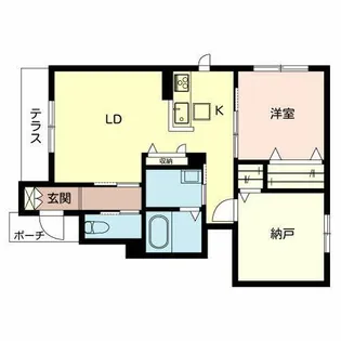 シャーメゾン大師【0101号室】の間取り