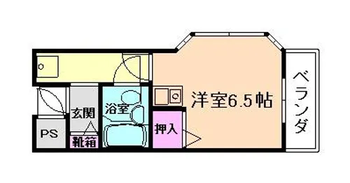 メゾンセリシエ【1階】の間取り