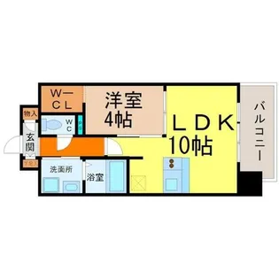 プレサンス丸の内レジデンス【6階】の間取り