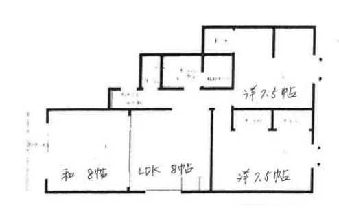 フジマンション【3階】の間取り