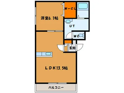 セゾンクレールAoyagi2【101号室】の間取り