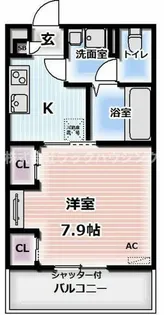 リブリ・マノアフォールズ【2階】の間取り