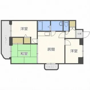 Gramercy Sapporo(グラマシー札幌)【1006号室】の間取り