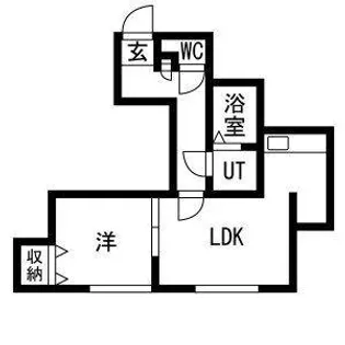 LEE VILLAGE本通【2階】の間取り