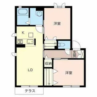 アトレッテ ジーロ【0125号室】の間取り