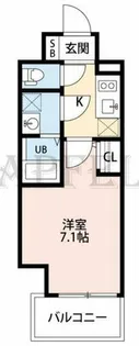サムティ福島Rufle【4階】の間取り