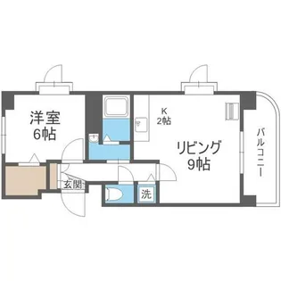 ノーザンヒルズ南10条【3階】の間取り