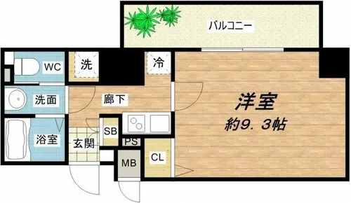 アドバンス大阪城レガーレ【12階】の間取り