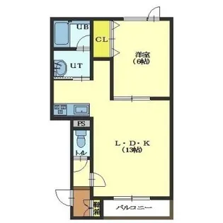 シェルメゾンダイチ【201号室】の間取り