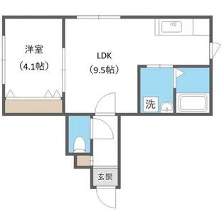 PRIME南7条【4階】の間取り