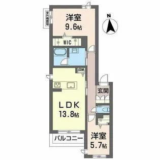 フルオール【0301号室】の間取り