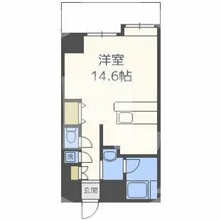 セレニテ梅田北Premium【4階】の間取り