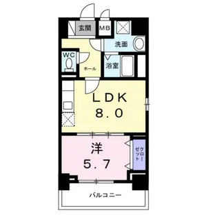 ココ クレメントⅡ【3階】の間取り