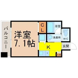 Trusty千種南【2階】の間取り